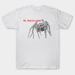 Cute spider "Hi!" T-Shirt